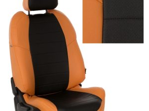 Купить авточехлы Оранжевые с черным в Минске Кижеватова Серова Корженевского Дзержинского Притыцкого